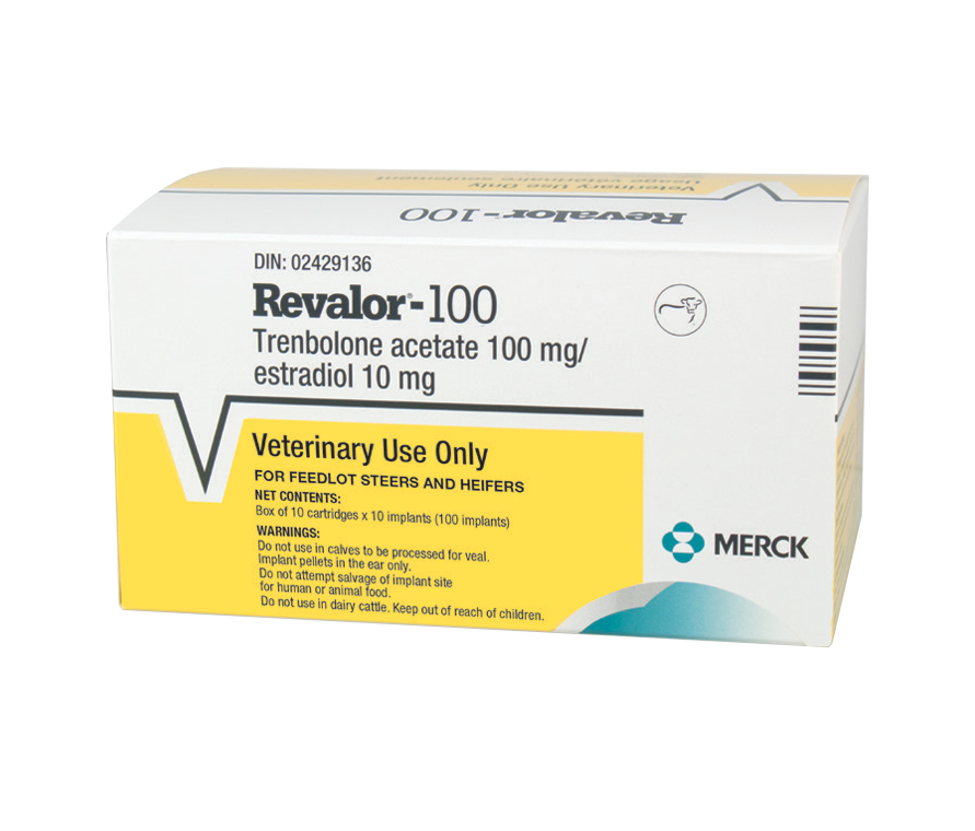 Revalor®-100 product packaging