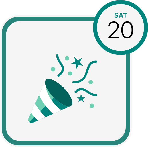 Icon for the "Holidays & Celebrations" section