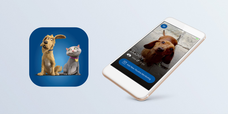 An image featuring an app icon and a phone